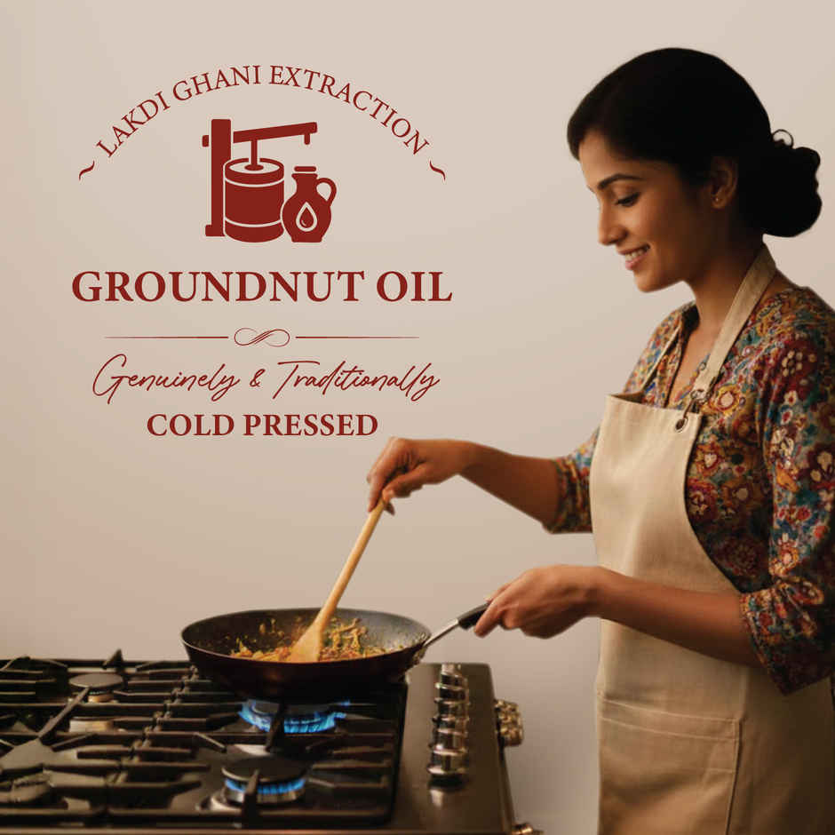 Farmse First Extraction Cold Pressed Groundnut Oil