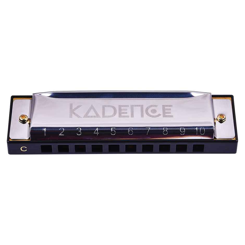 Kadence Daitonic Harmonica T104 with Learning Course | KAD-HR-T104 - Silver