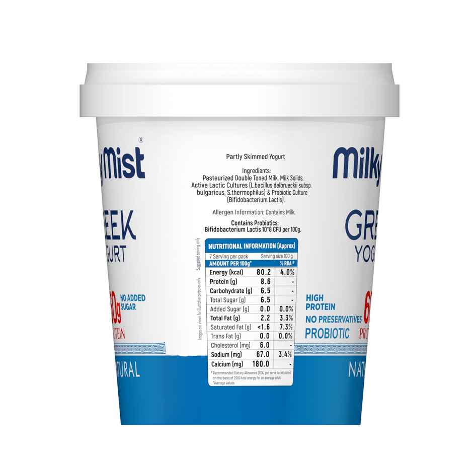 Milky Mist Greek Yogurt