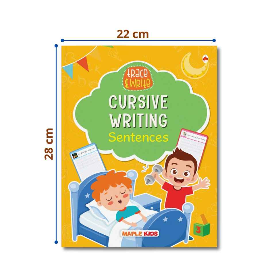 Cursive Writing Book | Sentence | Practice | | Learn and Practice | Handwriting Practice Books