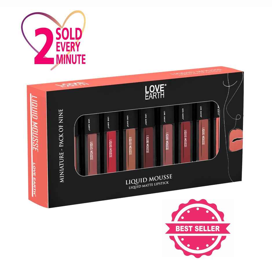 Love Earth Liquid Mousse Lipstick | Multicolor