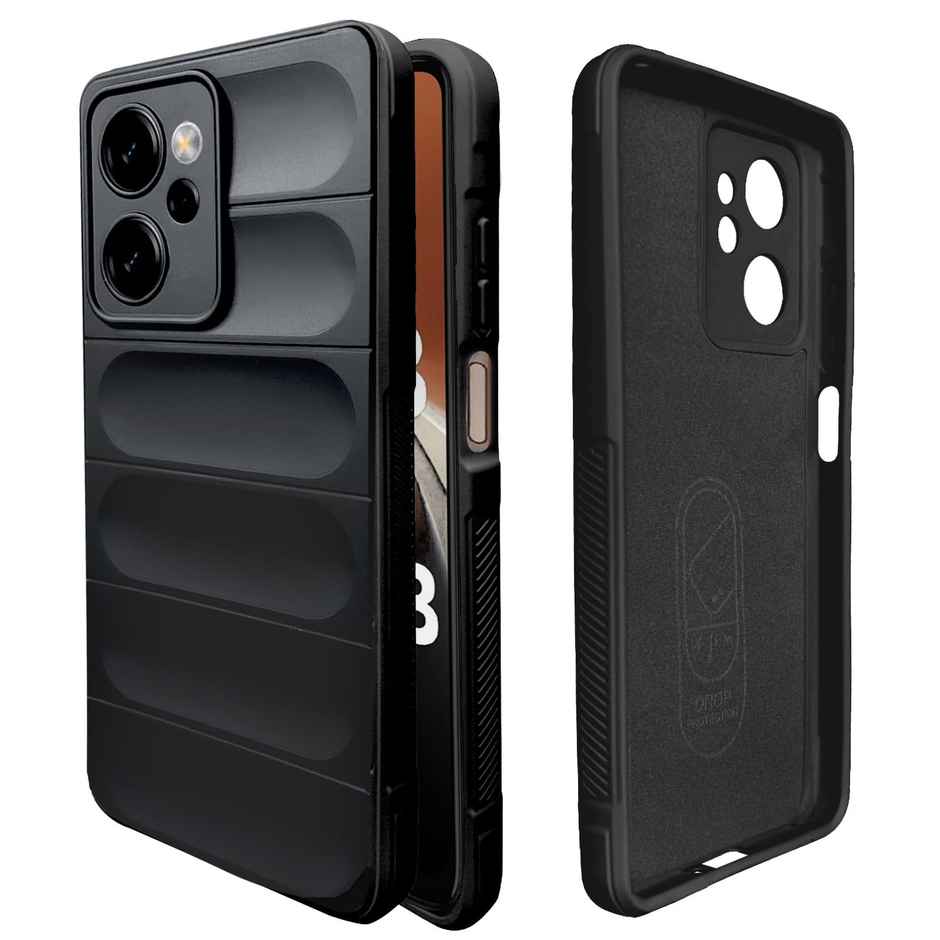 Artistque Case For Mi Redmi 12 4g Back Cover - Liquid Stripe Cover Silicone