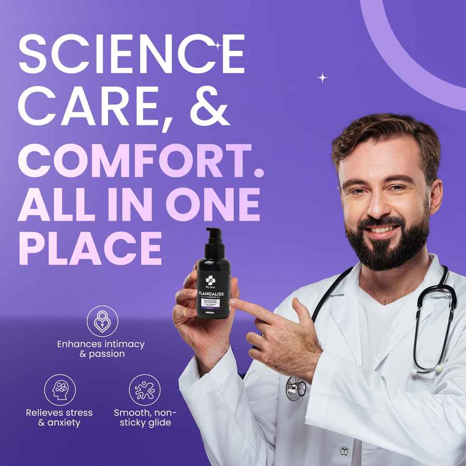 My Soul Couples Scented Ylangliss Massage Oil