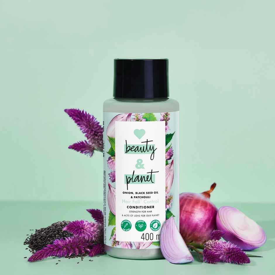 Love Beauty & Planet Onion, Blackseed & Patchouli Hairfall Control Conditioner