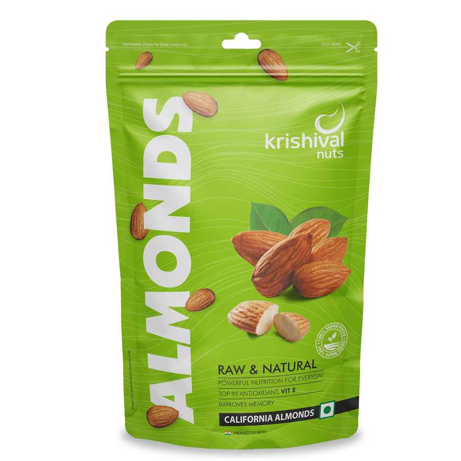 Krishival Nuts California Almonds NP