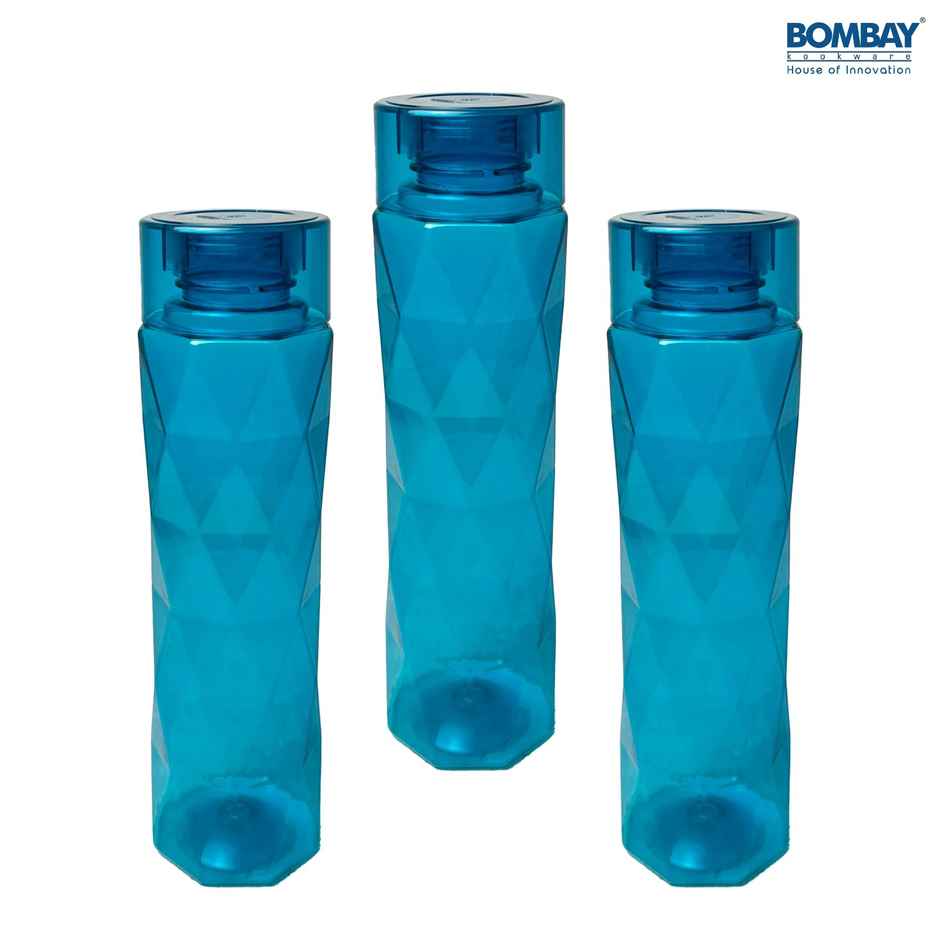 Aqua BPA-free Plastic Water Bottle | Each 1 L | Blue