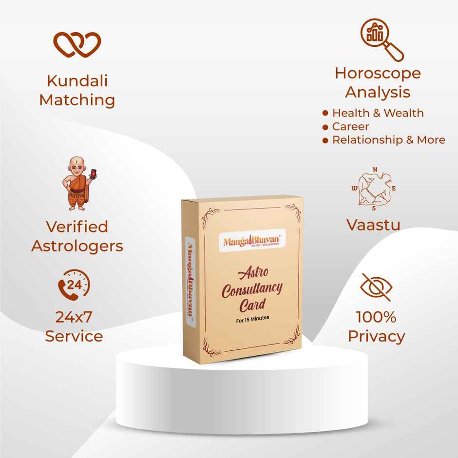 Mangal Bhawan Astro Consultancy Card - 15 Mins Talktime