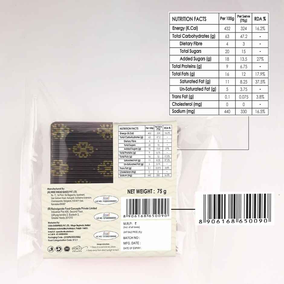 Cake Tale Barcake Fruit & Nutty