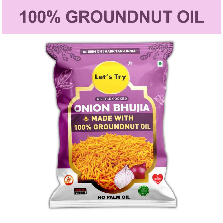 Let's try Onion Bhujia | Crunchy Savory Snack