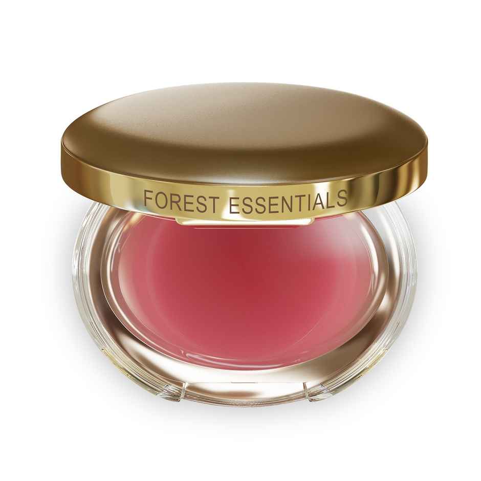 Forest Essentials Lip Balm Sugared Rose Petal | Nourishing Plumping Ayurvedic Lip Care