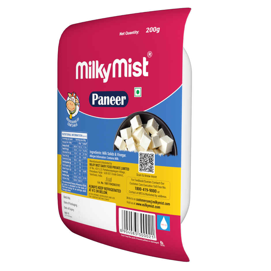 Milky Mist Paneer