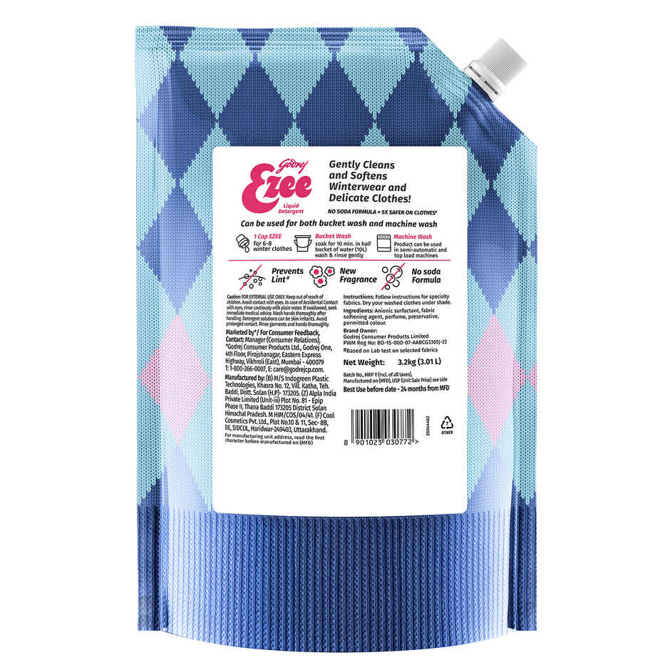 Godrej Ezee Woollen Detergent Liquid For Winterwear