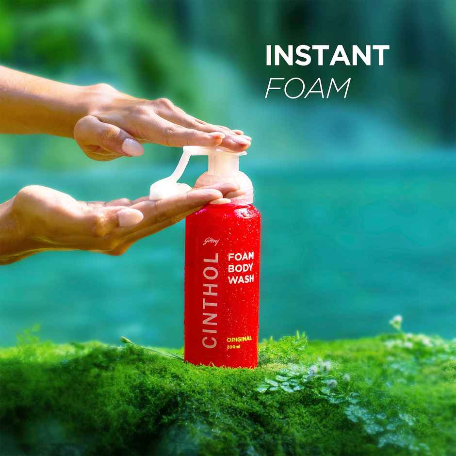 Cinthol Original Foam Body Wash