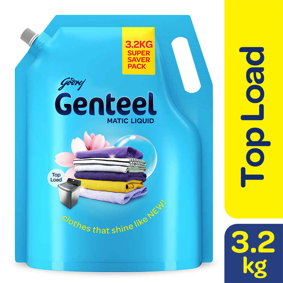 Godrej Genteel Matic Top Load Detergent Liquid Refill Pouch