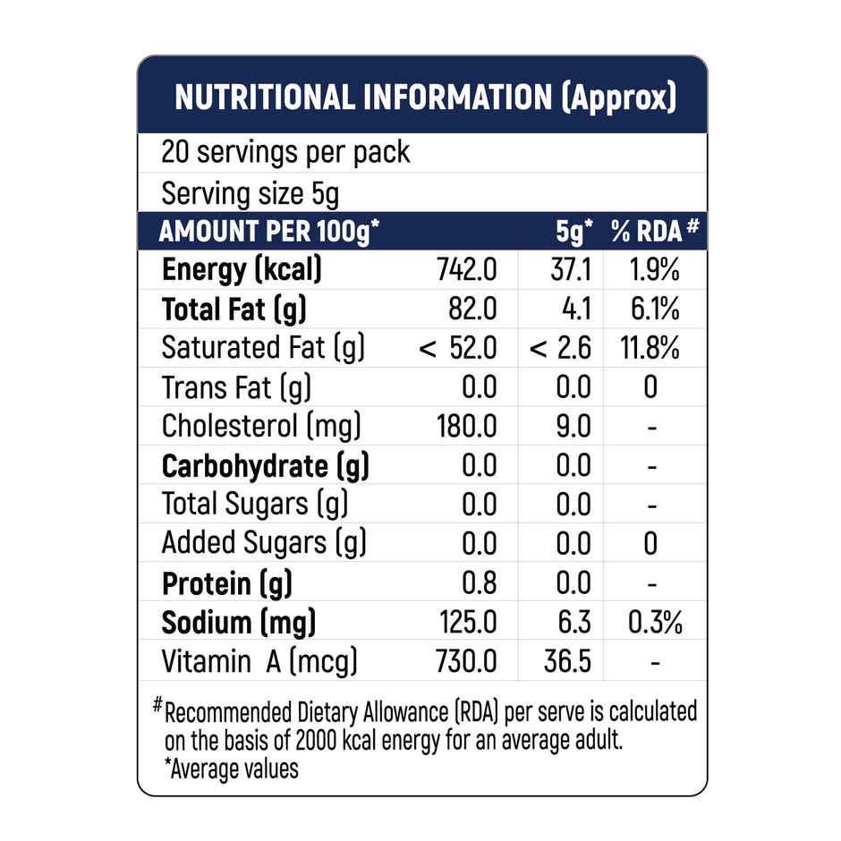 Milky Mist Cooking Butter Unsalted Combo