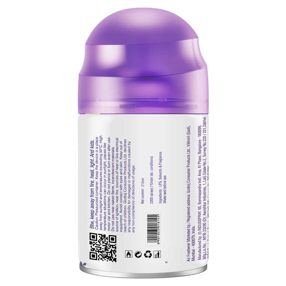 Godrej Aer Matic Violet Valley Bloom Automatic Room Fresheners Refill
