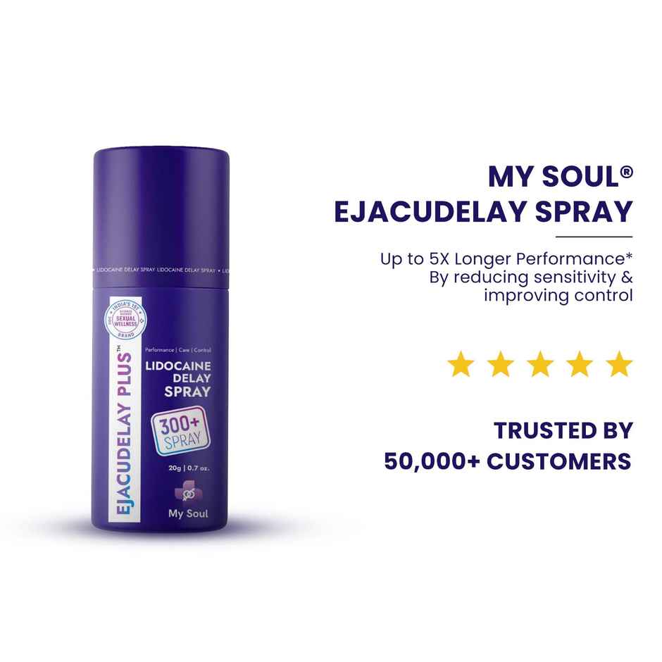 My Soul Ejacudelay Lidocaine Delay Spray for Men