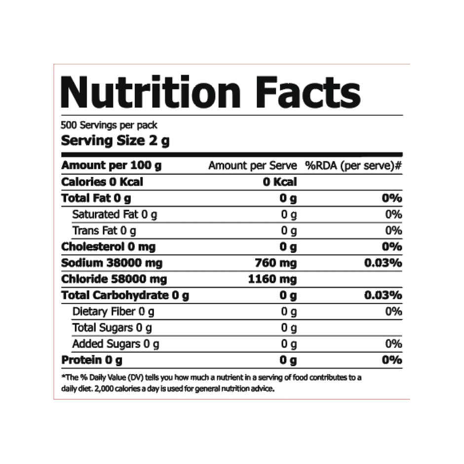 Just Organik Just Organik Himalayan Pink Salt