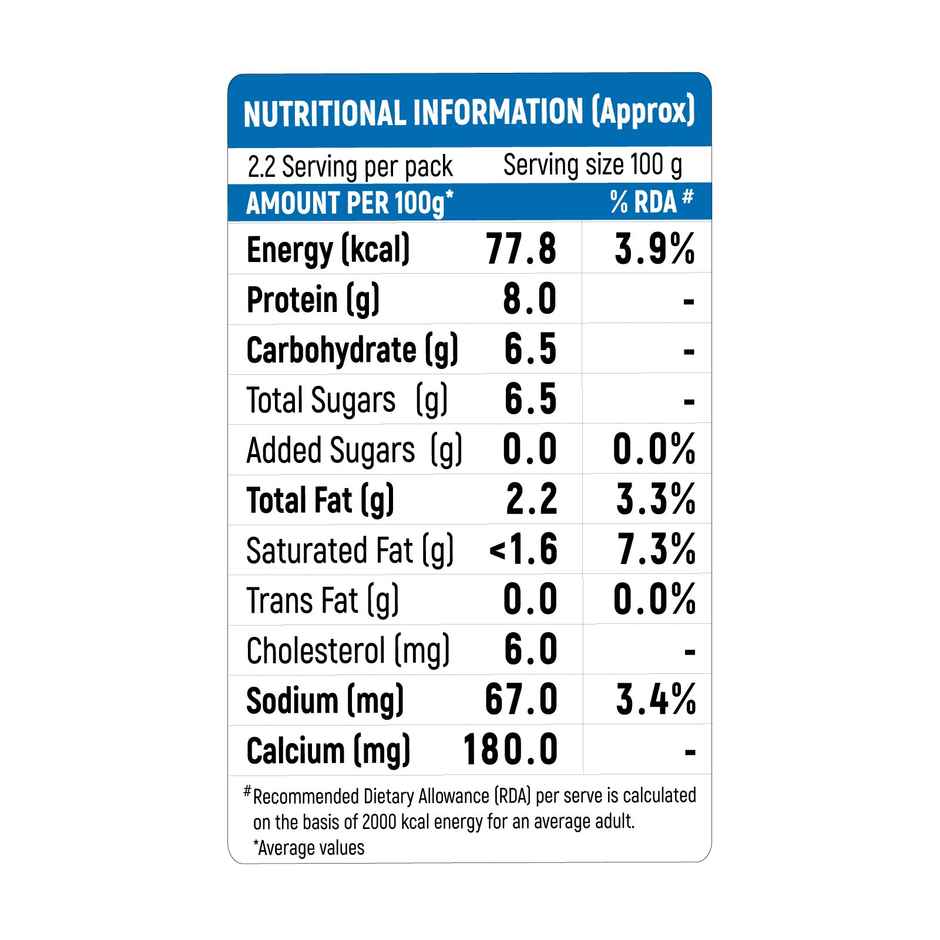 Milky Mist Greek Yogurt (225g) & Hello Tempayy 40G Protein Tempeh Crumbles | Peri Peri | Heat & Add (200g) Combo