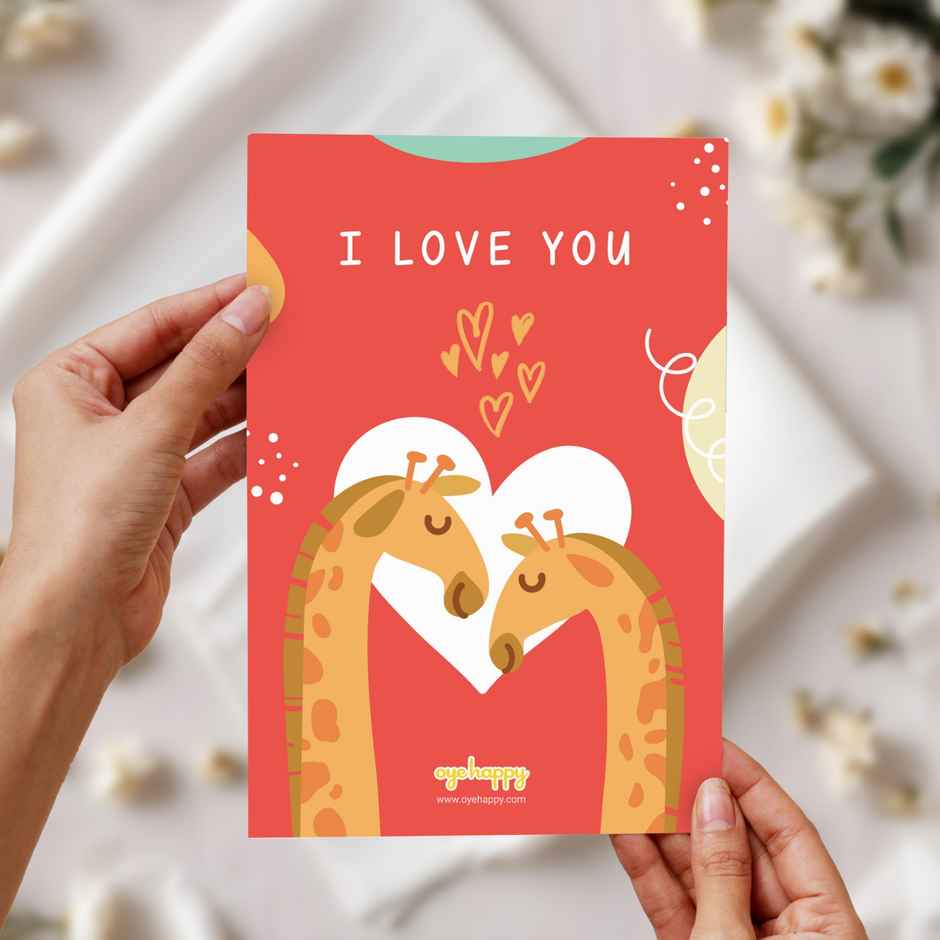 Oye Happy Wildly in Love Card