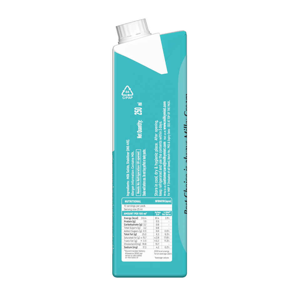 Milky Mist Pure Cream