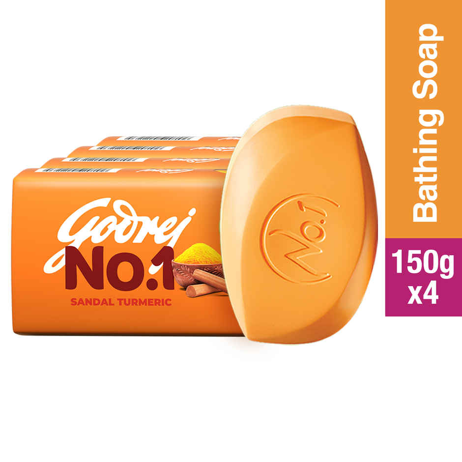 Godrej No.1 Bath Soap - Sandal & Turmeric