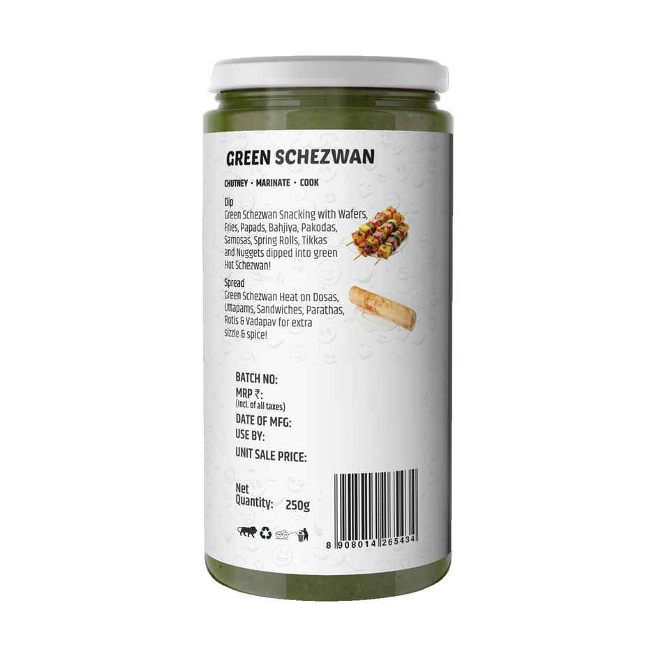 Hop Hop Green Schezwan Chutney Combo