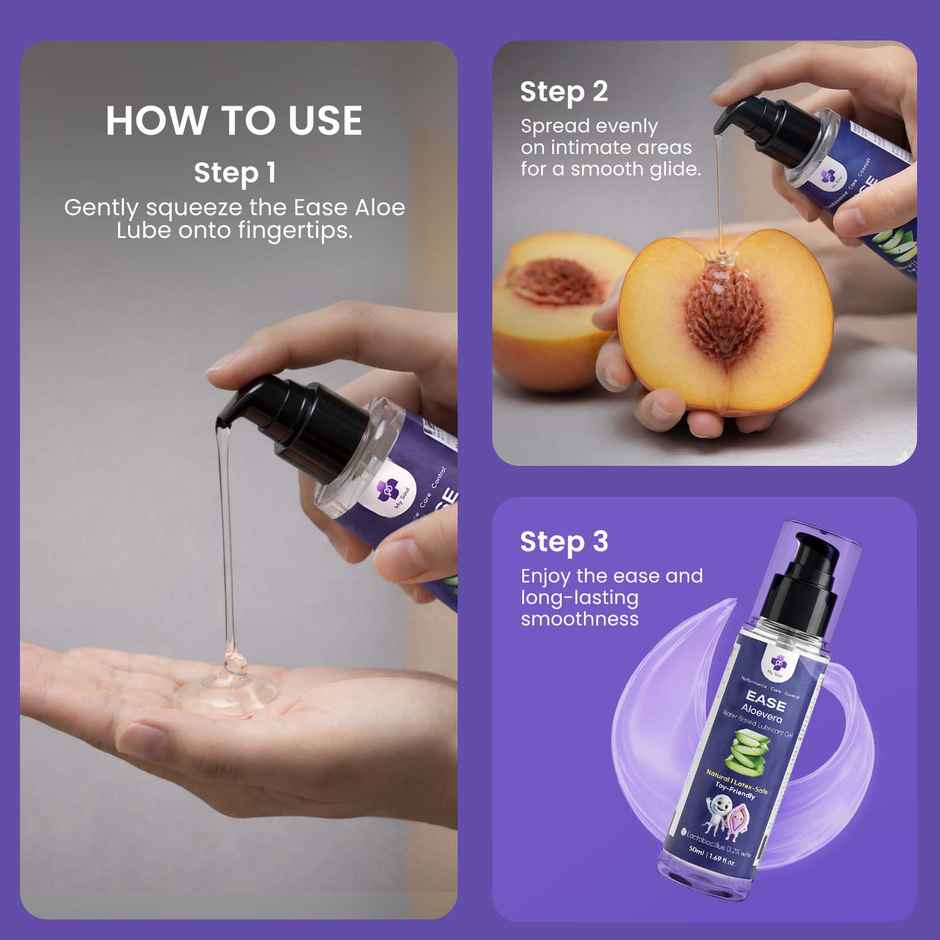 My Soul AloeVera Water Based Edible lubricant