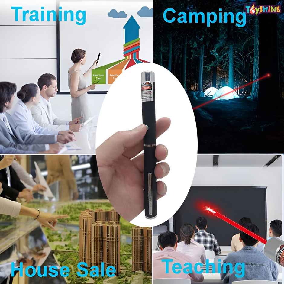 Toyshine High Power Laser Pointer for Indoor & Outdoor Use