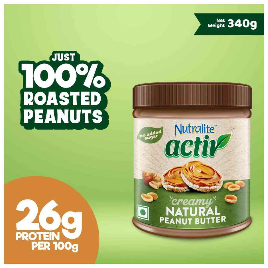 Nutralite Activ Peanut Butter Natural Creamy