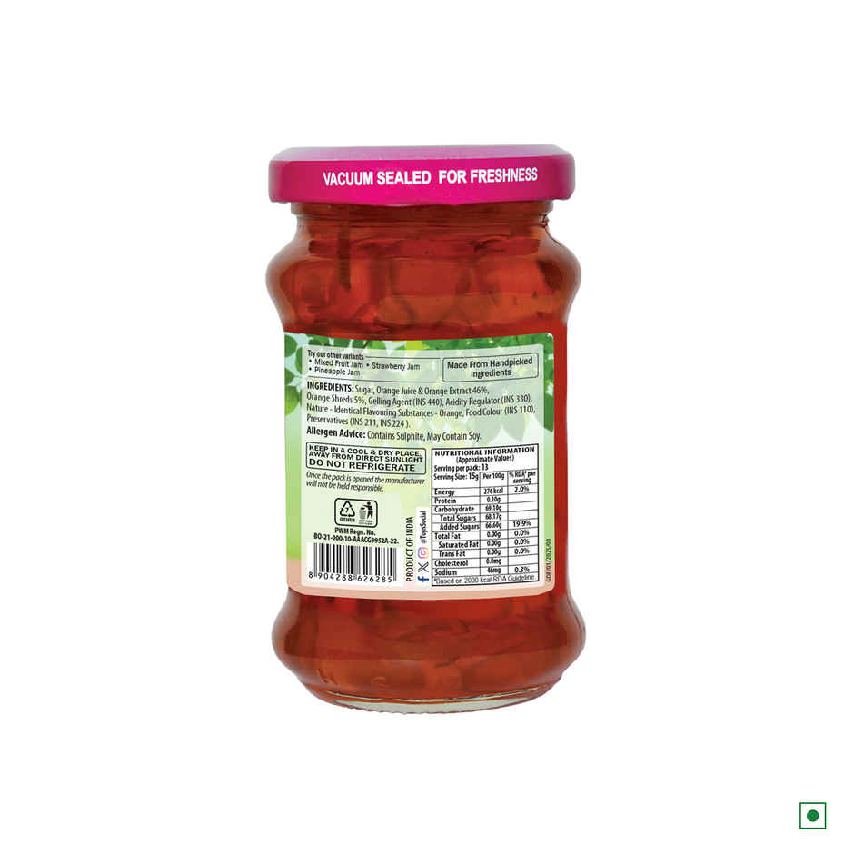 Top's Orange Marmalade Jam