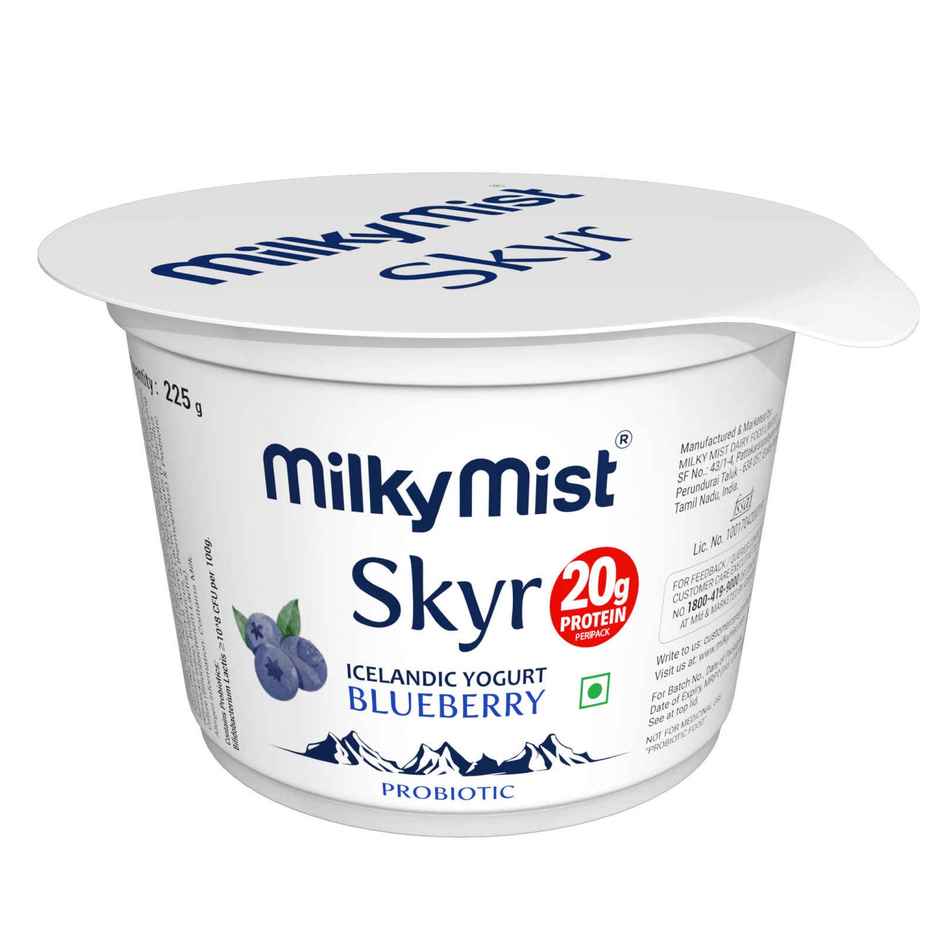 Milky Mist Skyr Blueberry Yogurt