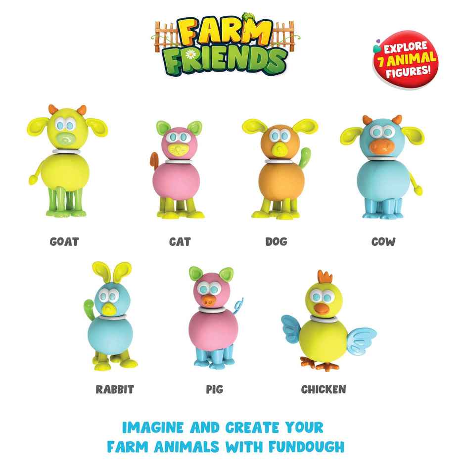 Funskool Fundough Farm Friends 1733100