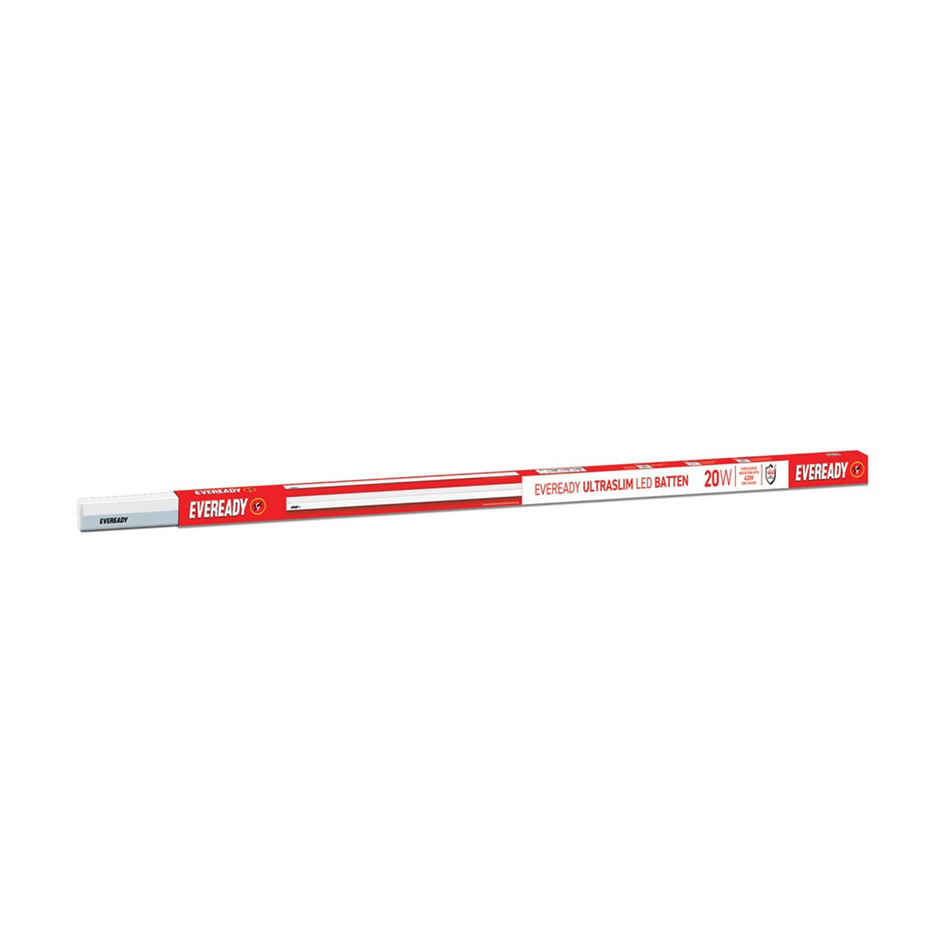 Eveready 20W Ultraslim LED Batten, Cool Day Light | 6500K, Stylish, Durable Lighting Solution