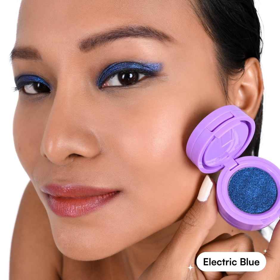 Gush Beauty Eye Like It Stacked | Easy To Blend 4 In 1 Eyeshadow Palette | Heavy Metal | Pearl, Blue, Starlight, & Bronze