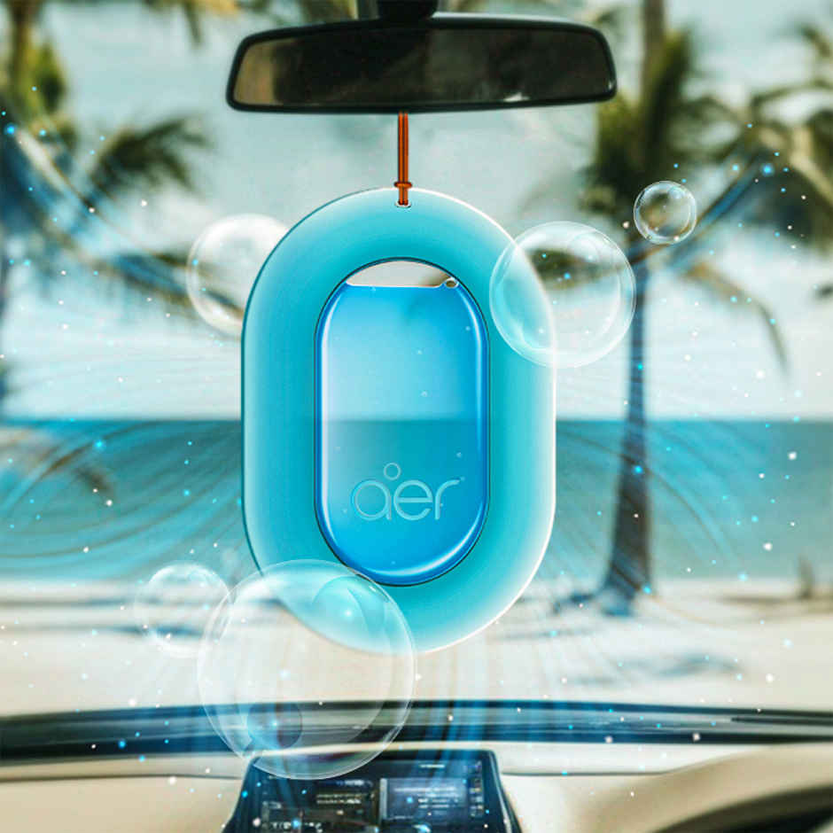 Godrej Aer O - Hanging Car Air Freshener - Cool Aqua Combo