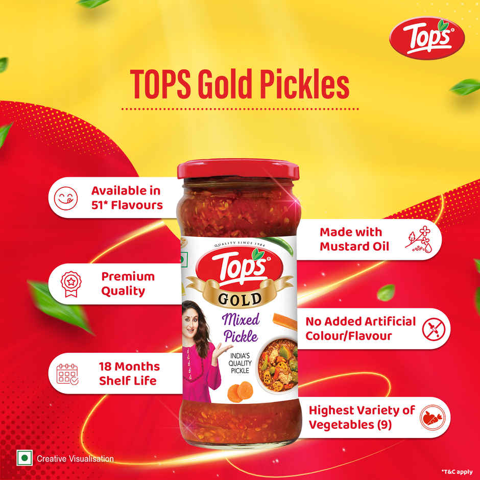 Tops Gold Mixed Pickle