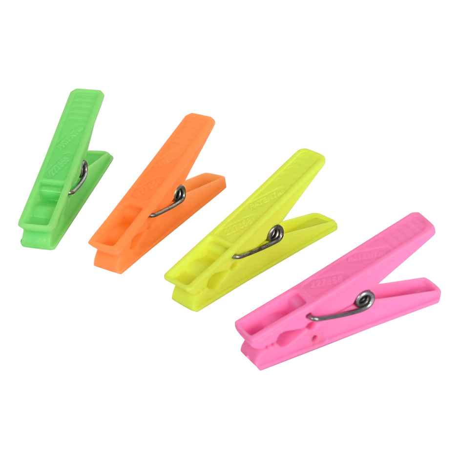 Sinco Super Cloth Clips / Cloth Pegs - Pack of 1 (12 Pieces) Combo  