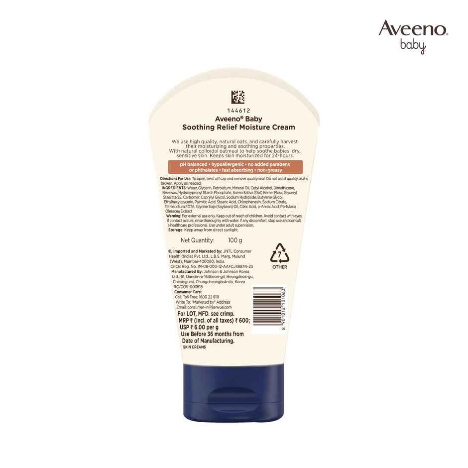 Aveeno Baby Soothing Relief Moisture Cream