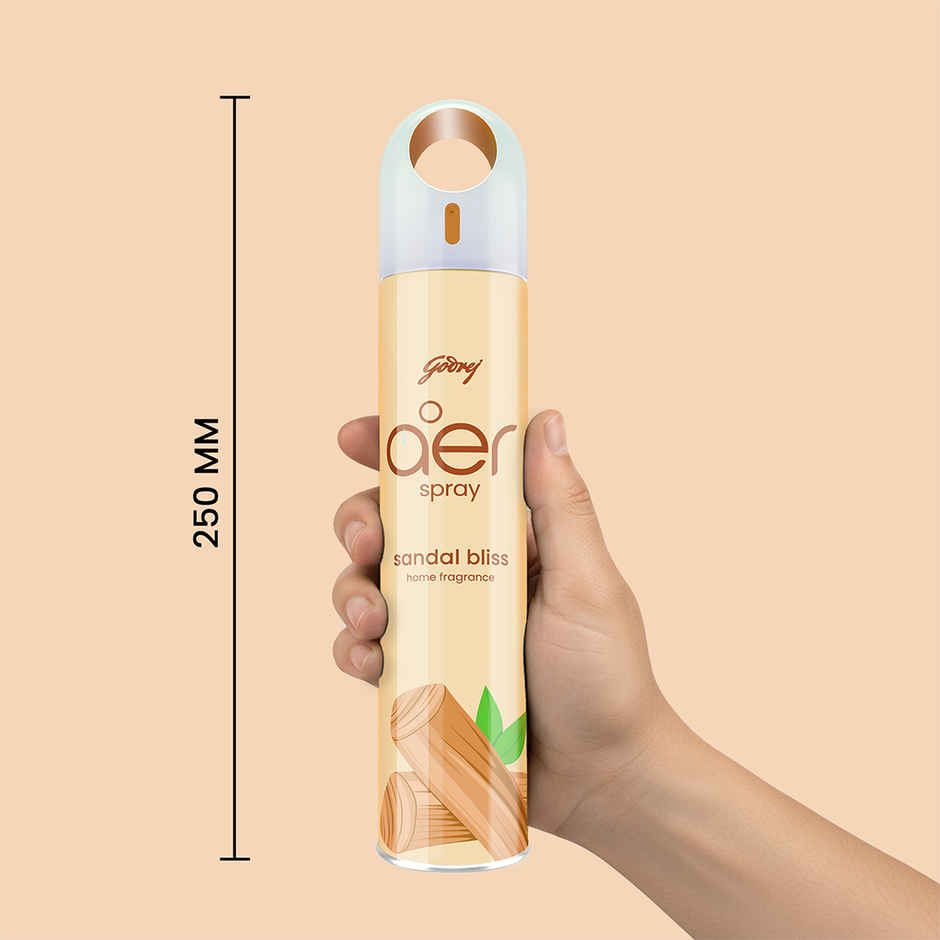 Godrej aer Spray Room Freshener for Home & Office - Sandal Bliss