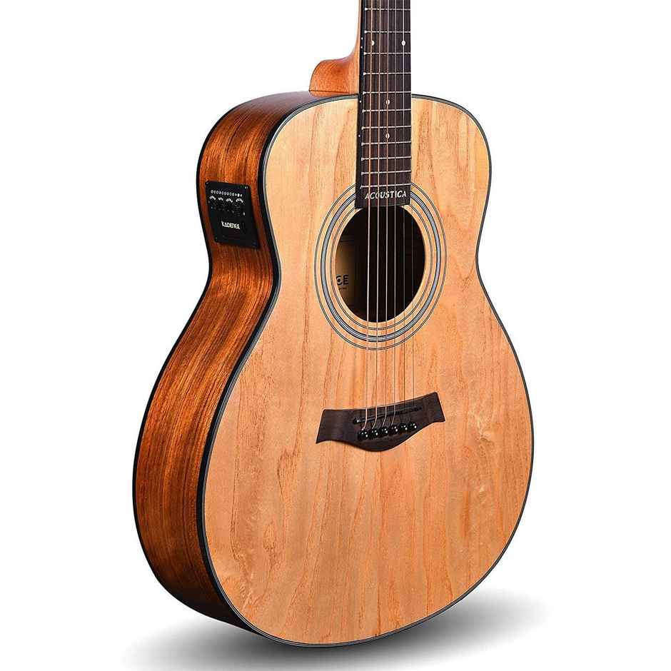 Kadence Guitar A06-36 Acoustica Series | Ash Wood Electric Acoustic Guitar| 36 Inch