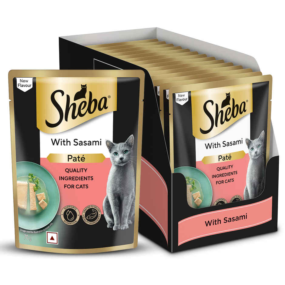 Sheba Pate Adult Wet Cat Food | Sasami