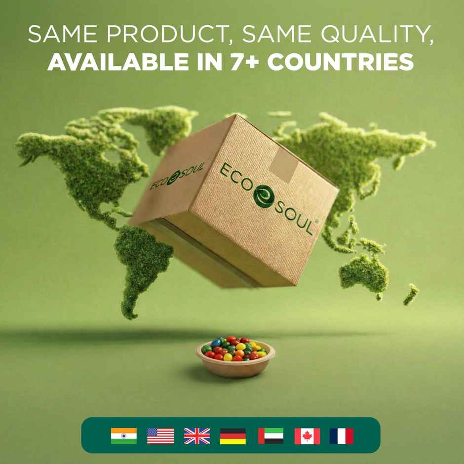 Round Disposable Bowl | 180 ml | 25 Count | Eco Soul