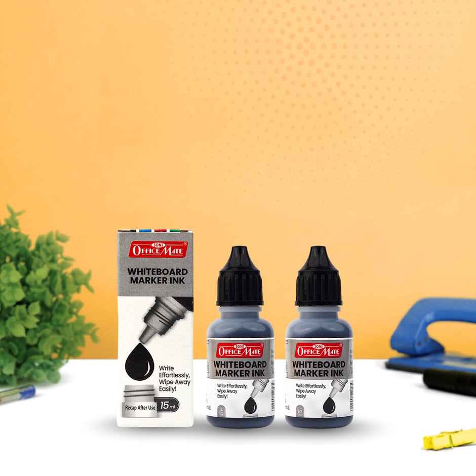 Soni OfficeMate Whiteboard Marker Ink | Black