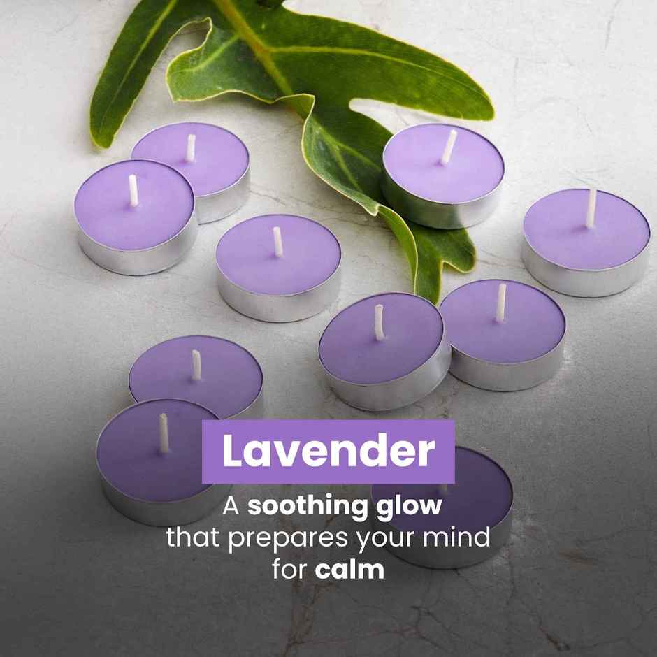 IRIS Lavender Scented Tealight Candles