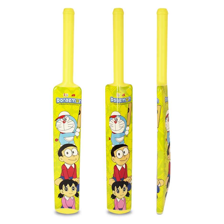 Itoys Bat & Ball No. 4-doraemon (Colour May Vary)