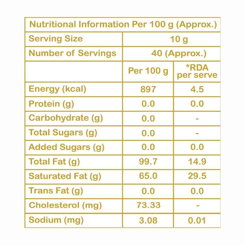 Ananda Pure Ghee | Made With Bilona