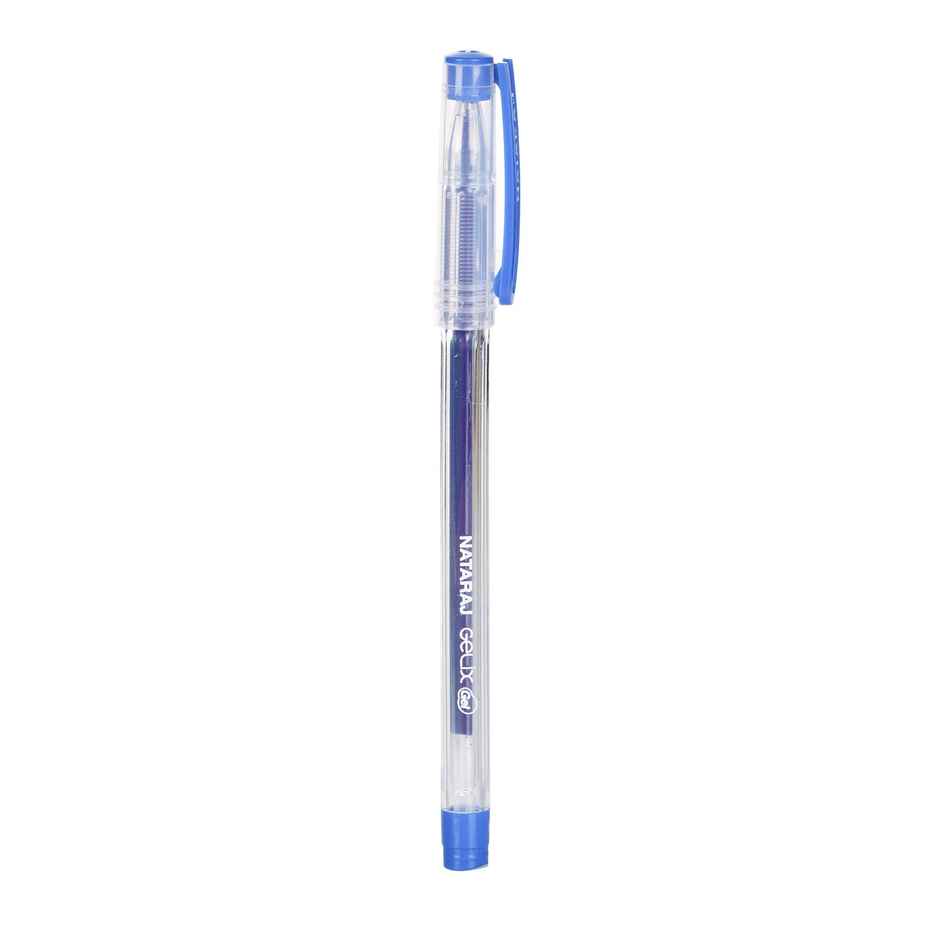 Nataraj Gelix Gel Pen, Japaness Waterproof ink, Clear & smooth writing Pack of 5
