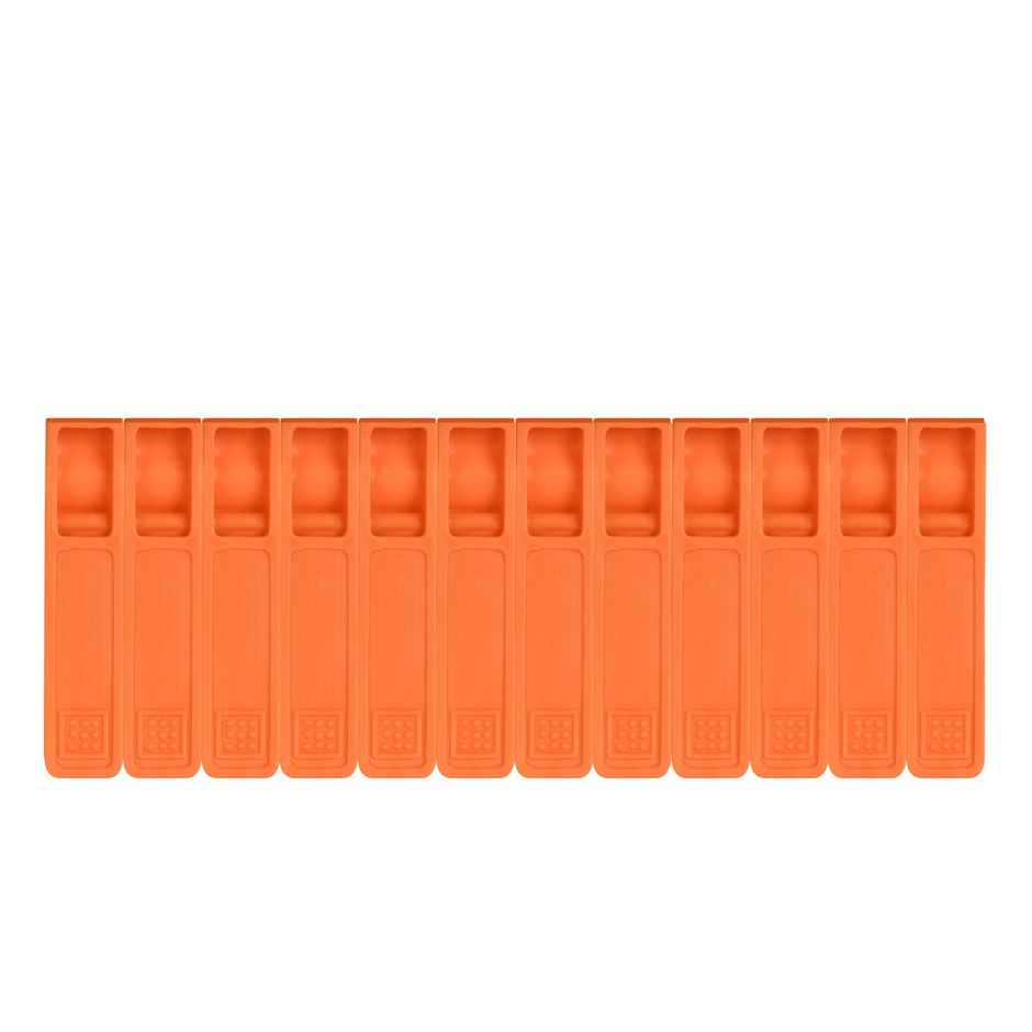 Sinco Elita Cloth Clips Cloth Pegs - Pack of 1 | 12 pcs - Orange Combo 