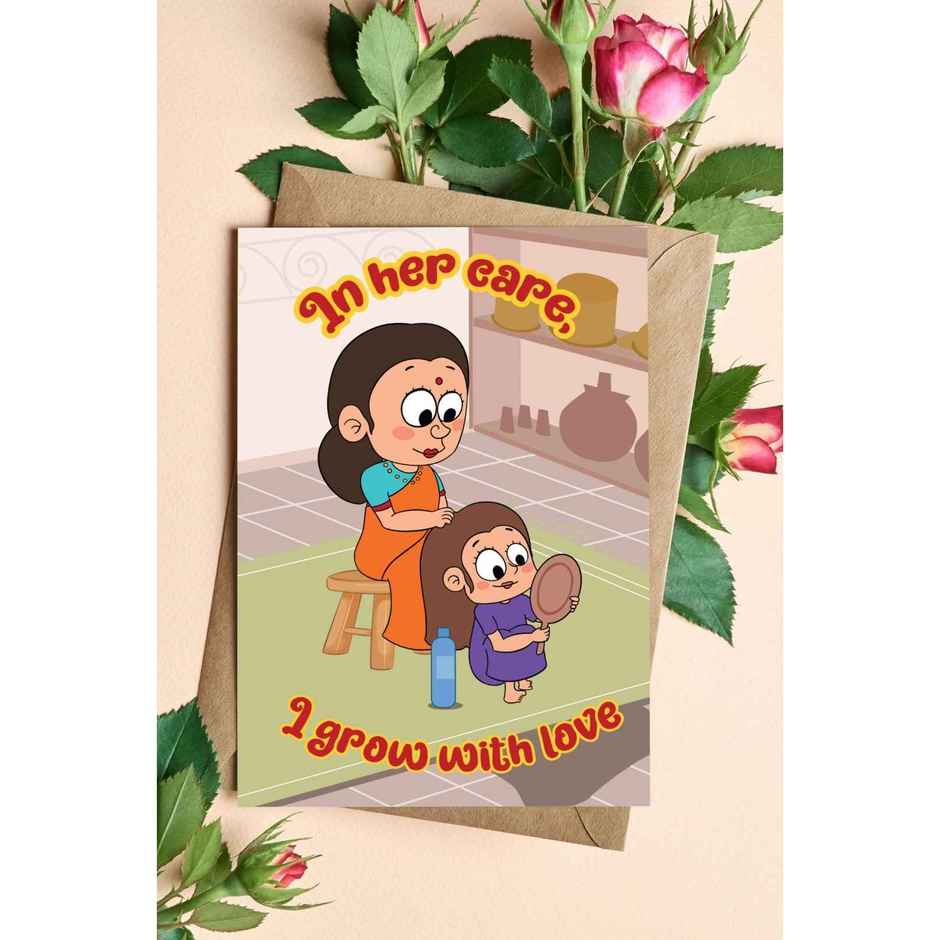 In Her Care Heartfelt Greeting Card | Vibebling